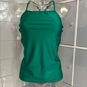 Jade Green X-Back Bra Camisole L NWOT